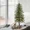 3ft. Pre-Lit Alpine Artificial Christmas Tree, Clear Lights